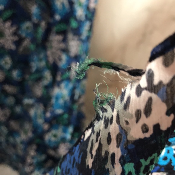 Jason Wu grey midnight floral blue maxi dress J42 - Picture 4 of 5